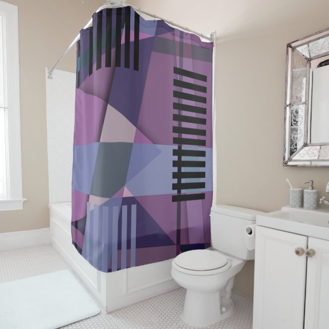 Rideau de douche Bauhaus n° 410 (En situation)