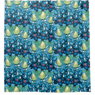 Rideau de douche Bluebonnets