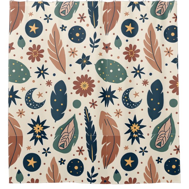 Rideau de douche Boho Bliss (Devant)