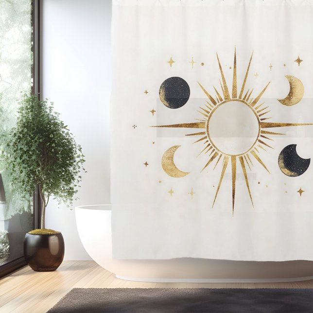 Rideau de douche Boho Celestial Bliss (Créateur téléchargé)