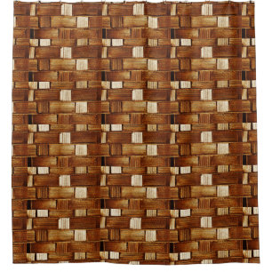 Rideau de douche Brown carrelage