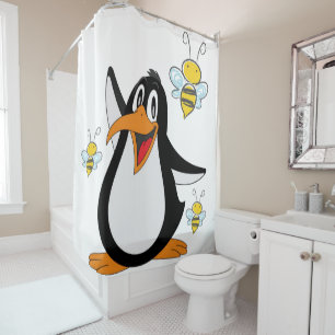 Rideau de douche Bumblebee de pingouin