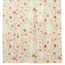 Rideau de douche Campagne Cosy – Cottagecore 