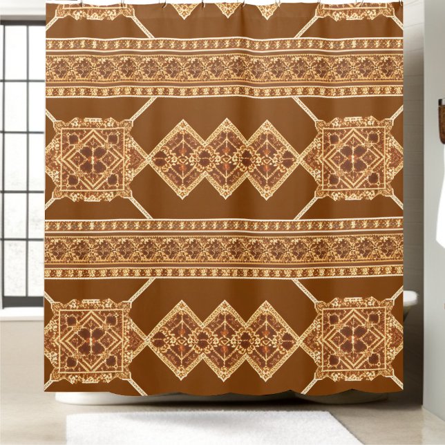 Rideau de douche classique Ferme rustique (Créateur téléchargé)