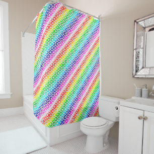 Rideau de douche - Couleurs Prismatiques