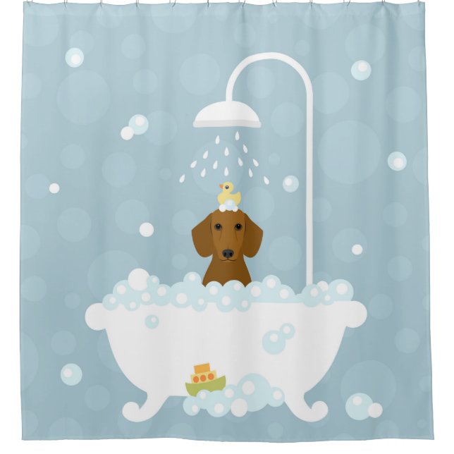 Rideau de douche Dachshund (Devant)