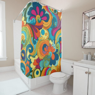 Rideau de douche d'art super
