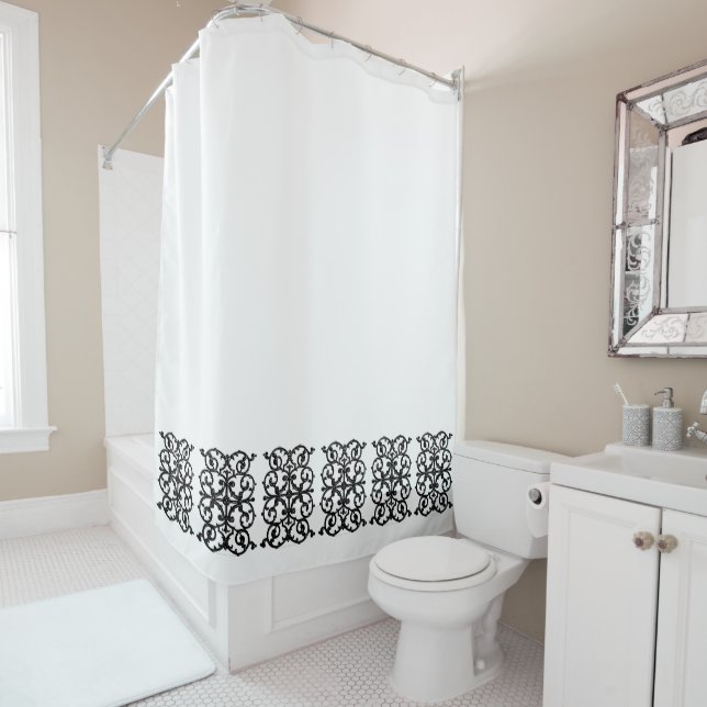 Rideau de douche de 2ème rue (En situation)