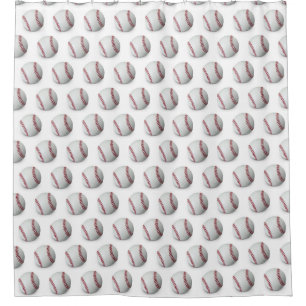 rideau de douche de baseball