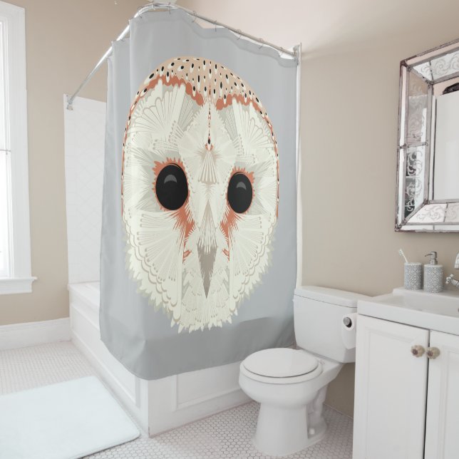 Rideau de douche de chaudière (En situation)