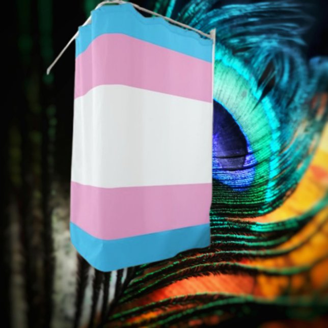 Rideau de douche de fierté trans : Éclaboussure d' (Créateur téléchargé)