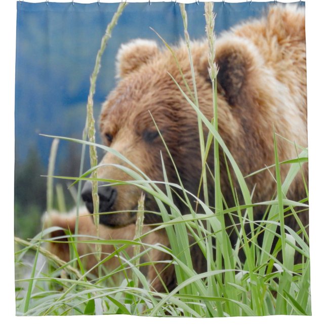 rideau de douche de grizzli & petit (Devant)