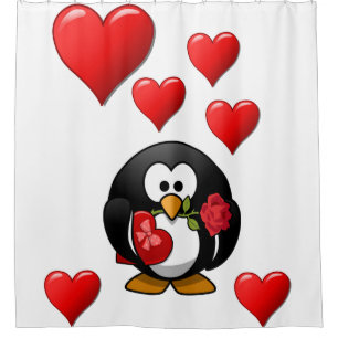 Rideau de douche de jour de Valenttine