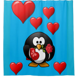Rideau de douche de jour de Valenttine