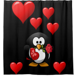 Rideau de douche de jour de Valenttine
