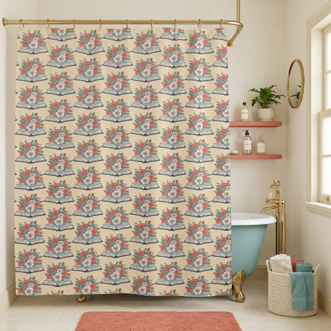 Rideau de douche de livre (Créateur téléchargé)