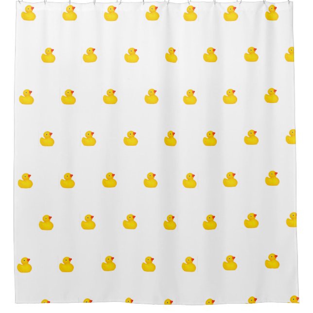 Rideau de douche de luxe Canard en caoutchouc Duck (Devant)