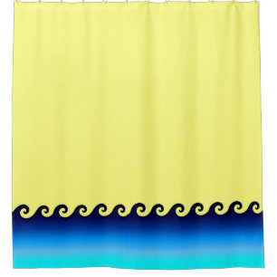 Rideau de douche de plage 72 po x 72 po