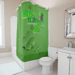 Rideau de douche de Saint Patrick