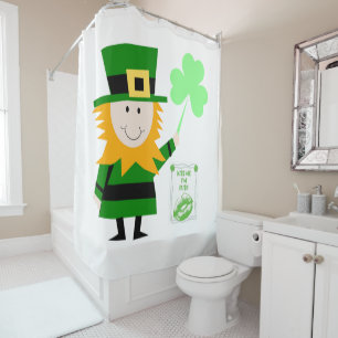 Rideau de douche de Saint Patrick