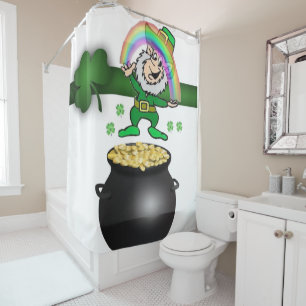 Rideau de douche de Saint Patrick