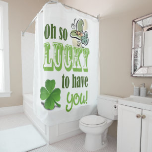 Rideau de douche de Saint Patrick