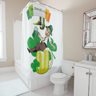 Rideau de douche de Saint Patrick