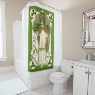 Rideau de douche de Saint Patrick