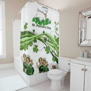 Rideau de douche de Saint Patrick
