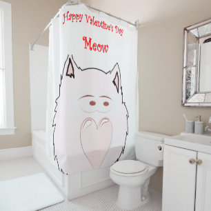 Rideau de douche de Saint Valentin
