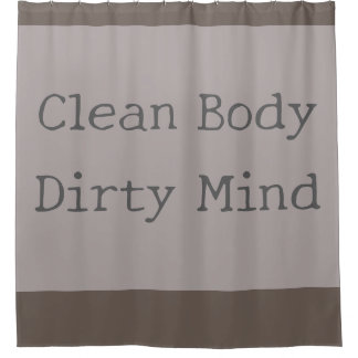 Rideau de douche de salle de bain amusant
