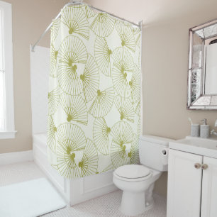 Rideau de douche design design japonais