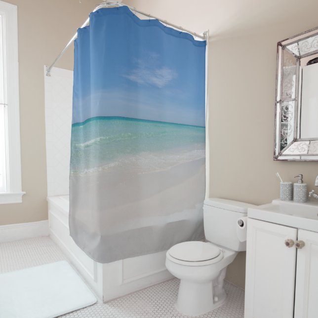 Rideau de douche Destin Floride (En situation)