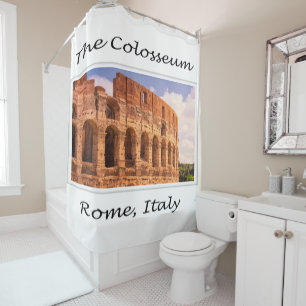 Rideau de douche du Colosseum Rome, Italie