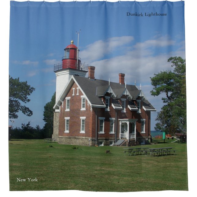 Rideau de douche du phare de Dunkerque (Devant)