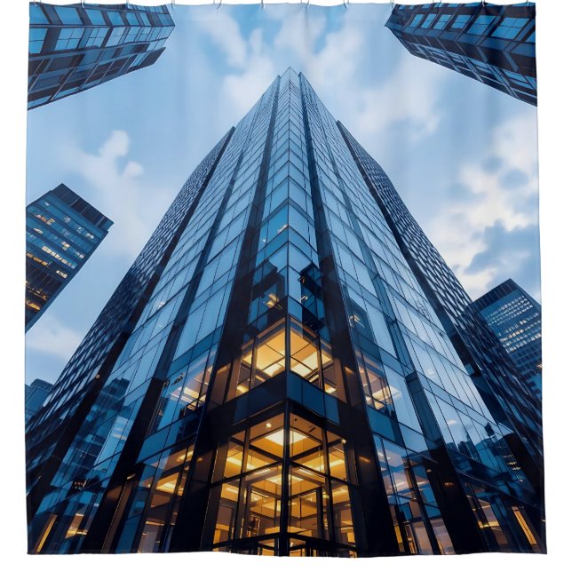 Rideau de douche en verre Ascension – Architecture (Devant)