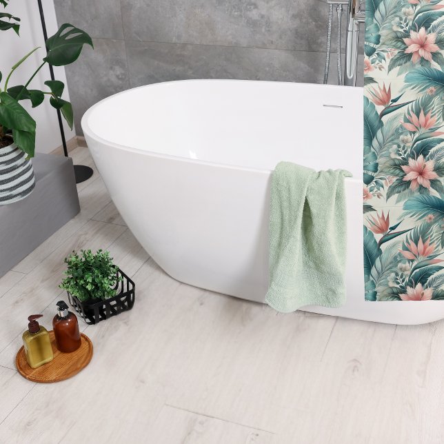 Rideau de douche Essence Tropical (Créateur téléchargé)