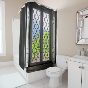RIDEAU DE DOUCHE "FENÊTRE"