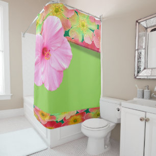 Rideau de douche Floral