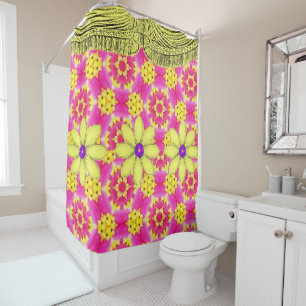 Rideau de douche Floral