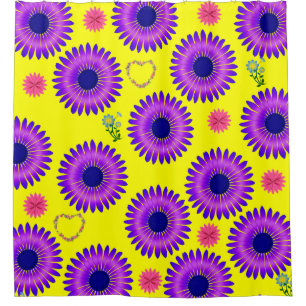 Rideau de douche Floral