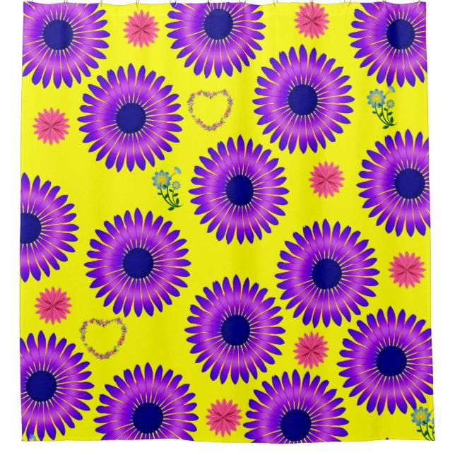 Rideau de douche Floral (Devant)