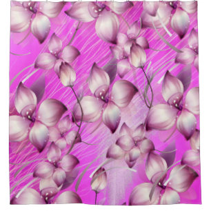Rideau de douche Floral