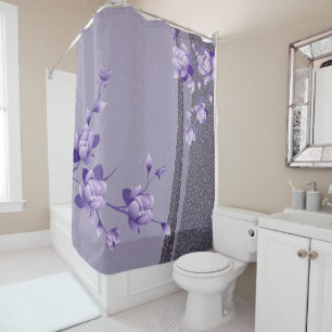 Rideau de douche Floral