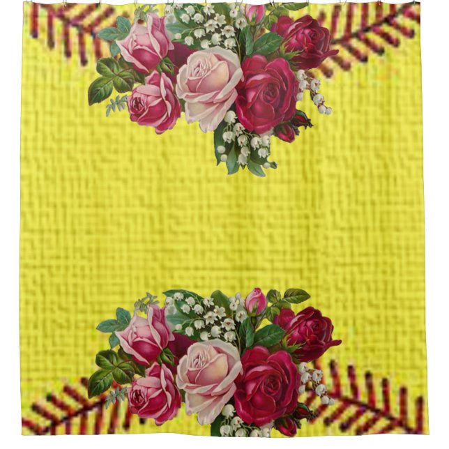 Rideau de douche Floral (Devant)