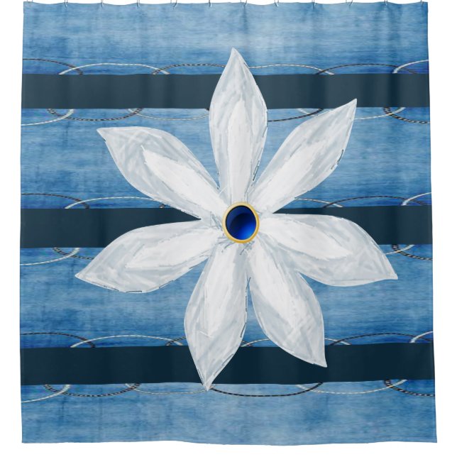 Rideau de douche Floral (Devant)