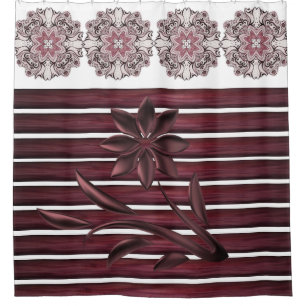 Rideau de douche Floral