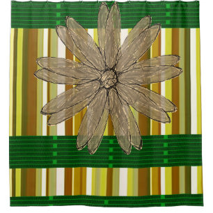 Rideau de douche Floral