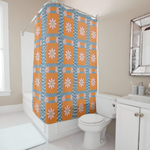 Rideau de douche Floral