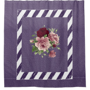 Rideau de douche Floral